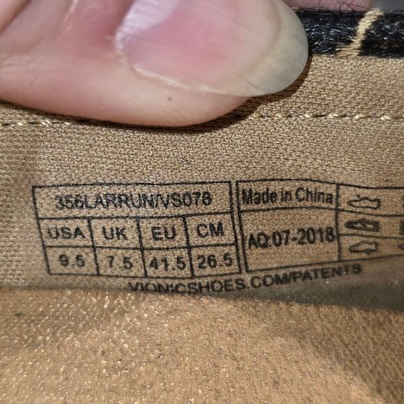 Vionic Leppard Leather Loafers Womans Size 9.5 - Picture 7 of 7